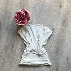 Elegant Cream Women's Top